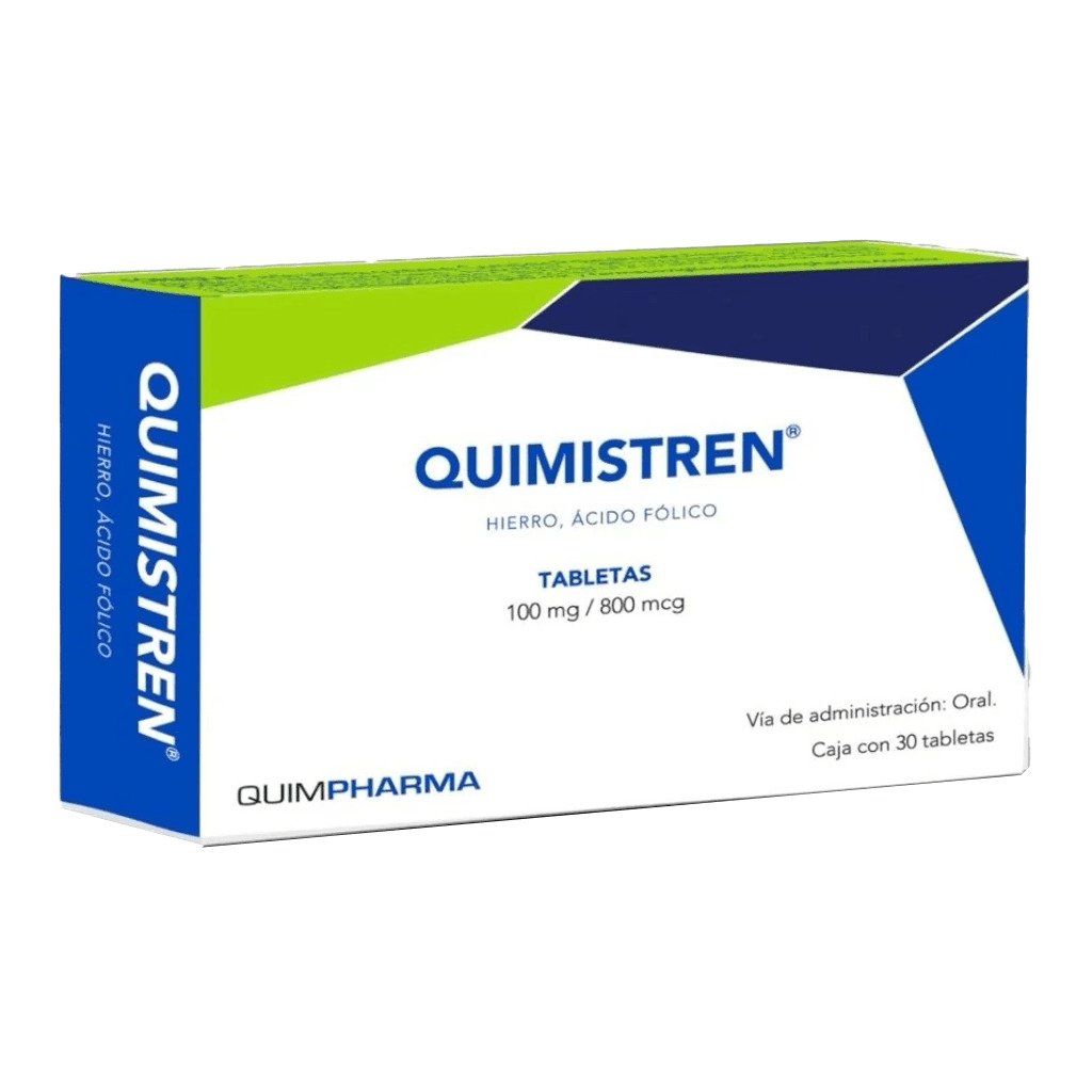 Quimistren 30 Tab 100mg/800 Mc
